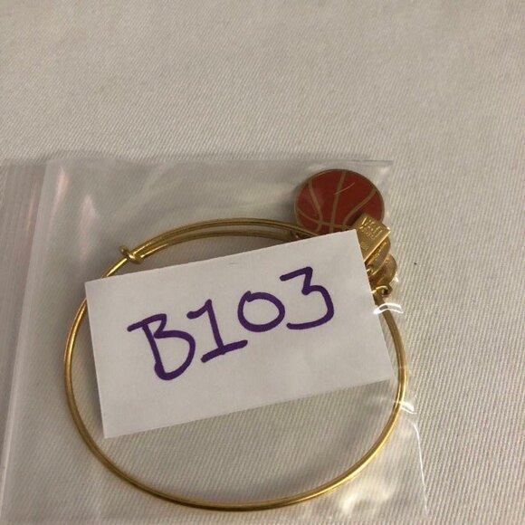 Alex & Ani Basketball Team USA 2016 Gold Tone Bracelet - Picture 4 of 5